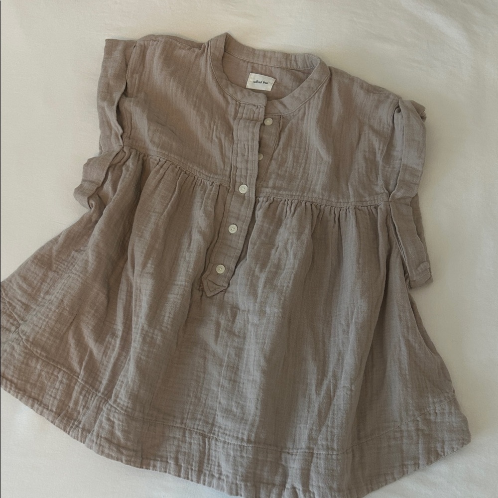 Wilfred soft cozy summer Taupe Blouse S